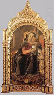 Madonna and Child Enthroned, Fra Filippo Lippi